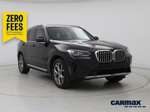 Black 2023 BMW X3 XDrive30i