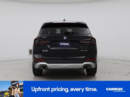 Black 2023 BMW X3 XDrive30i