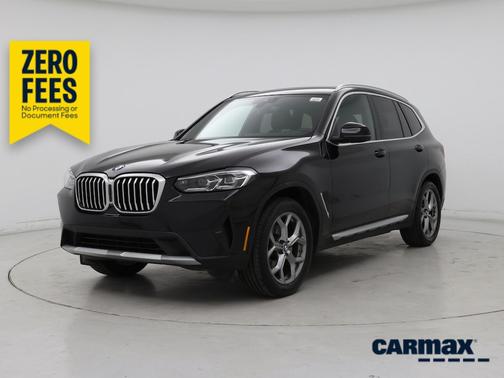 Black 2023 BMW X3 XDrive30i