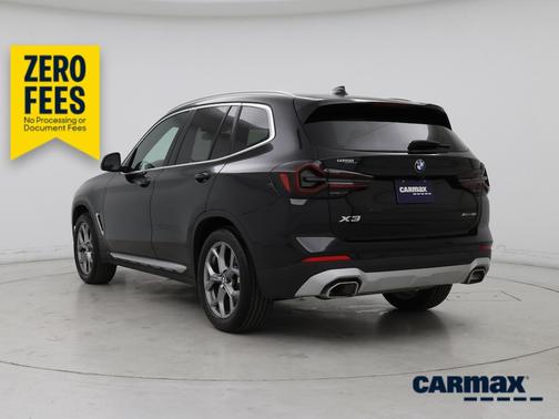Black 2023 BMW X3 XDrive30i