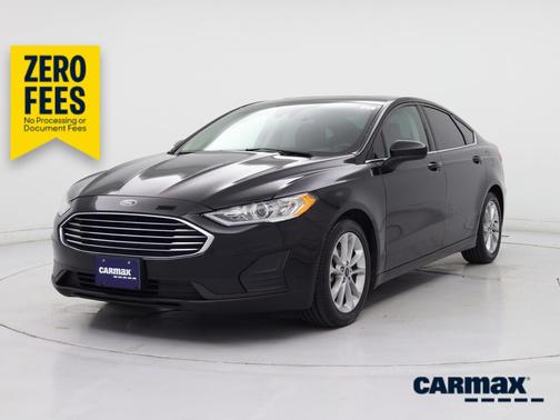 Black 2020 Ford Fusion Hybrid SE