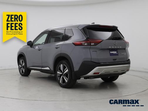 Gray 2023 Nissan Rogue Platinum