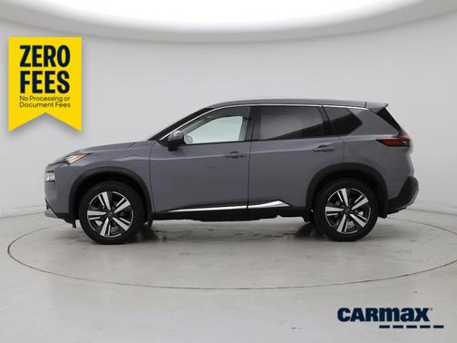 Gray 2023 Nissan Rogue Platinum