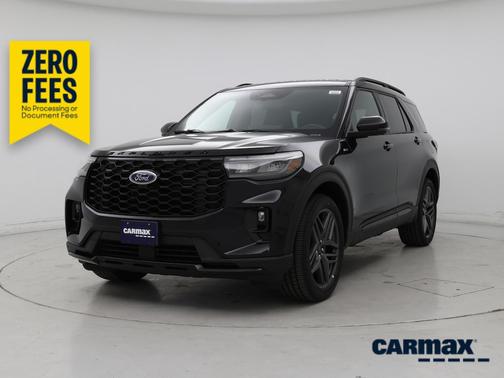 Black 2025 Ford Explorer ST-Line
