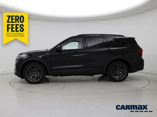 Black 2025 Ford Explorer ST-Line