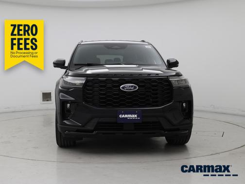 Black 2025 Ford Explorer ST-Line