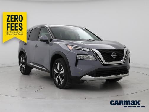 Gray 2023 Nissan Rogue Platinum