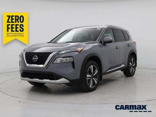 Gray 2023 Nissan Rogue Platinum
