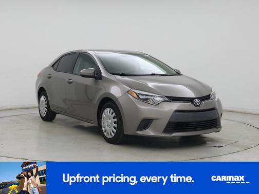 Gold 2015 Toyota Corolla L