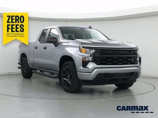 Silver 2023 Chevrolet Silverado 1500 Custom
