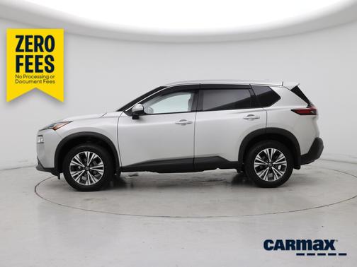 Silver 2021 Nissan Rogue SV