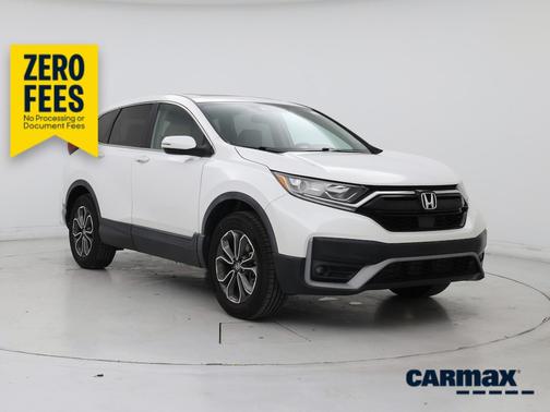 White 2020 Honda CR-V EX-L