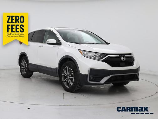 White 2020 Honda CR-V EX-L