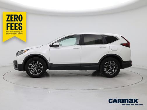 White 2020 Honda CR-V EX-L