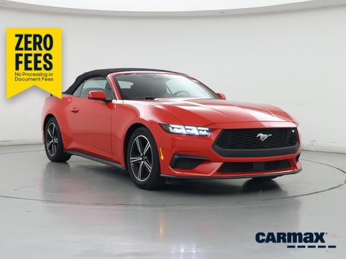 Red 2024 Ford Mustang Ecoboost Premium
