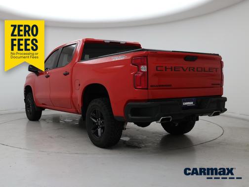 Red 2021 Chevrolet Silverado 1500 Custom Trail Boss