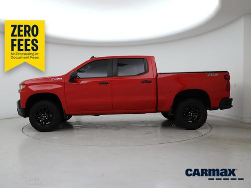 Red 2021 Chevrolet Silverado 1500 Custom Trail Boss