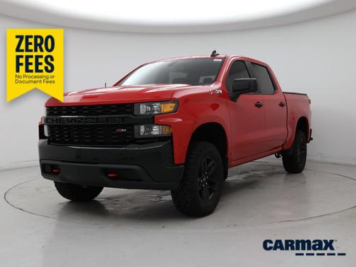 Red 2021 Chevrolet Silverado 1500 Custom Trail Boss