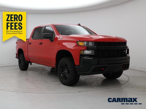 Red 2021 Chevrolet Silverado 1500 Custom Trail Boss