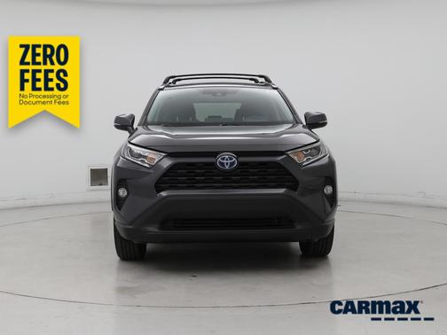 Gray 2021 Toyota RAV4 Hybrid XLE
