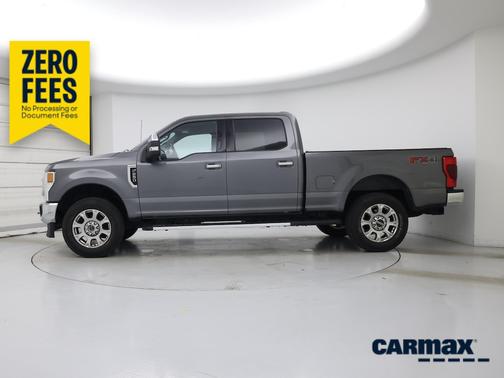 Gray 2022 Ford F-250 Lariat