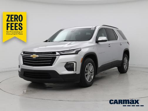 Silver 2022 Chevrolet Traverse LT Leather