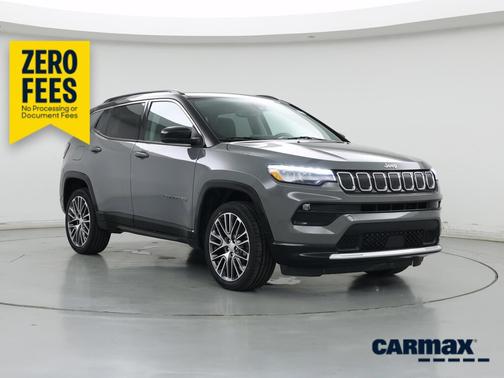 Gray 2022 Jeep Compass Limited