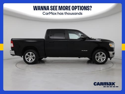 Black 2022 RAM 1500 Bighorn