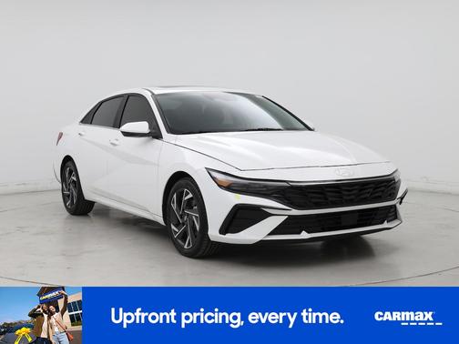 White 2024 Hyundai ELANTRA SEL
