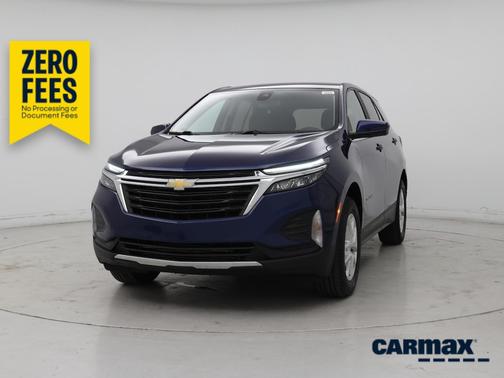 Blue 2022 Chevrolet Equinox LT
