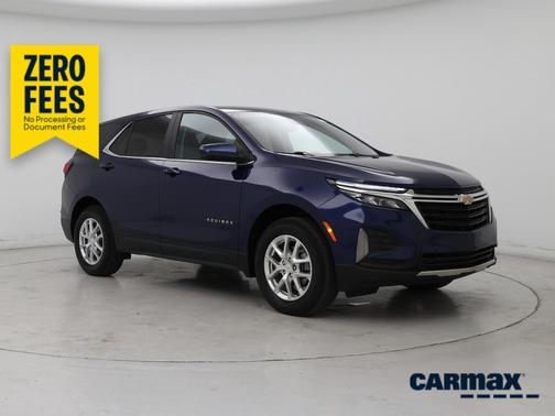 Blue 2022 Chevrolet Equinox LT