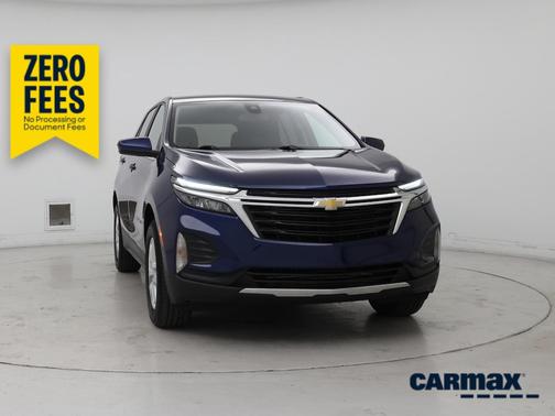Blue 2022 Chevrolet Equinox LT