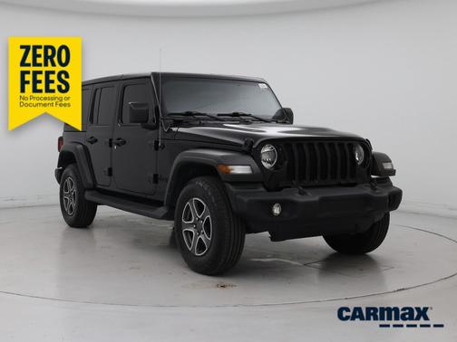 Black 2022 Jeep Wrangler Unlimited Sport S