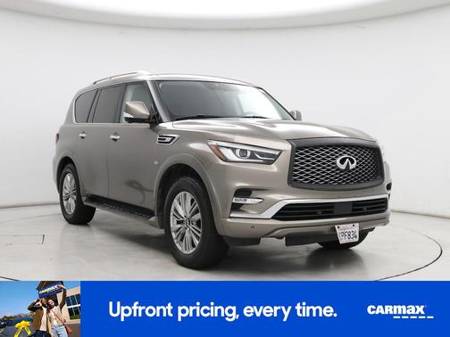 Gray 2018 INFINITI QX80
