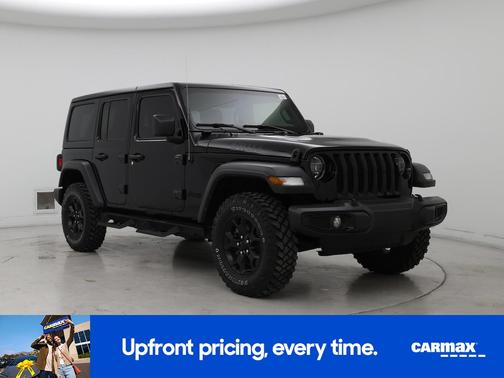 Black 2022 Jeep Wrangler Unlimited Willys