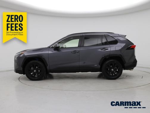 Gray 2023 Toyota RAV4 Hybrid SE