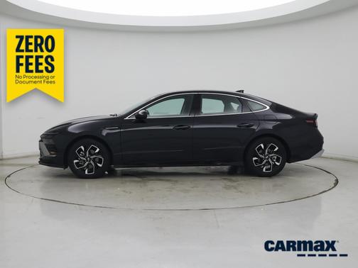 Black 2025 Hyundai SONATA SEL