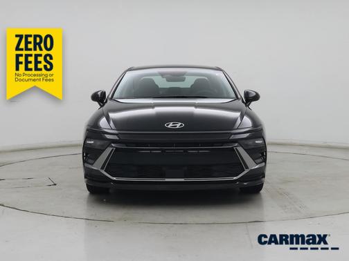 Black 2025 Hyundai SONATA SEL