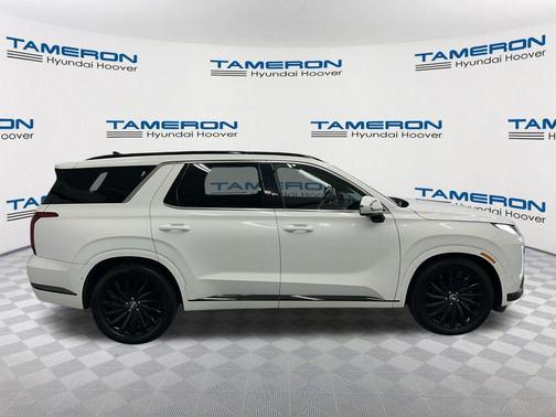 Hyper White 2024 Hyundai PALISADE Calligraphy Night Edition