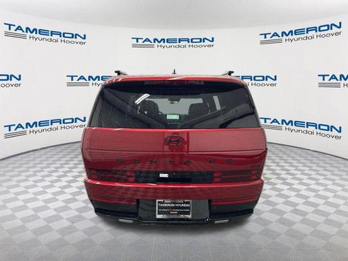 Ultimate Red 2026 Hyundai SANTA FE HEV Calligraphy