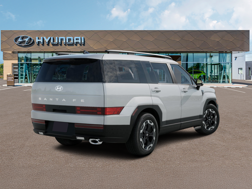 Serenity White 2026 Hyundai SANTA FE SEL 2.4