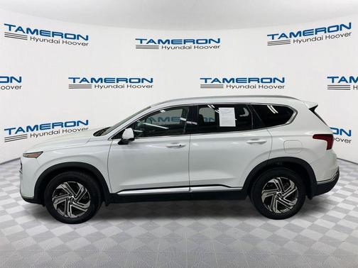 Quartz White 2022 Hyundai SANTA FE SEL 2.4