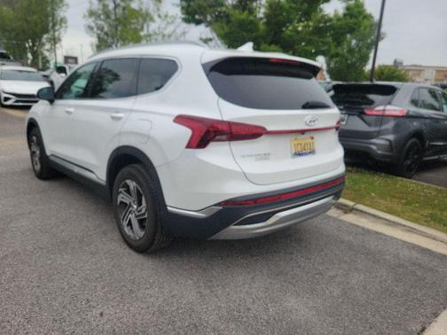 Quartz White 2022 Hyundai SANTA FE SEL 2.4
