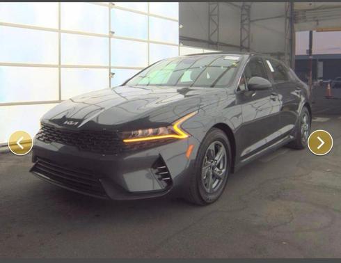 Gravity Gray 2022 Kia K5 LXS