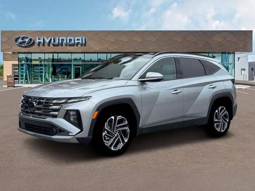 Shimmering Silver 2026 Hyundai TUCSON Limited