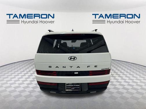 Serenity White 2026 Hyundai SANTA FE HEV Calligraphy