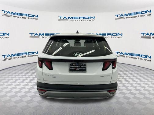 Creamy White Pearl 2026 Hyundai TUCSON Hybrid Blue SE