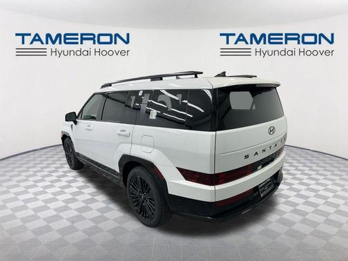 Serenity White 2026 Hyundai SANTA FE HEV Calligraphy