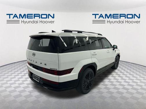 Serenity White 2026 Hyundai SANTA FE HEV Calligraphy