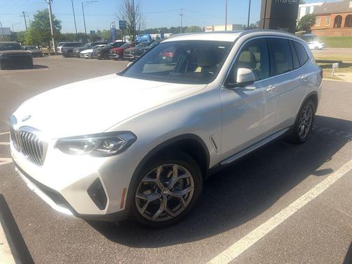 White Metallic 2022 BMW X3 xDrive30i